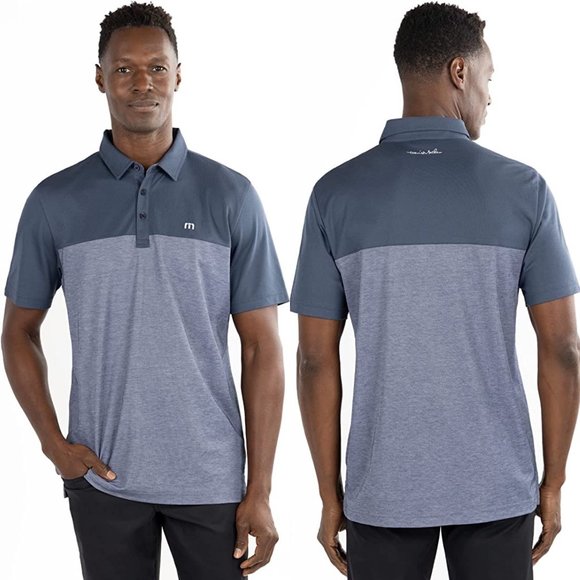 Travis Mathew Other - TravisMathew Men's The Rudds 2.0 Polo Size S Heather Blue Nights